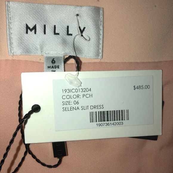 New Milly Selena slit dress - Picture 6 of 8